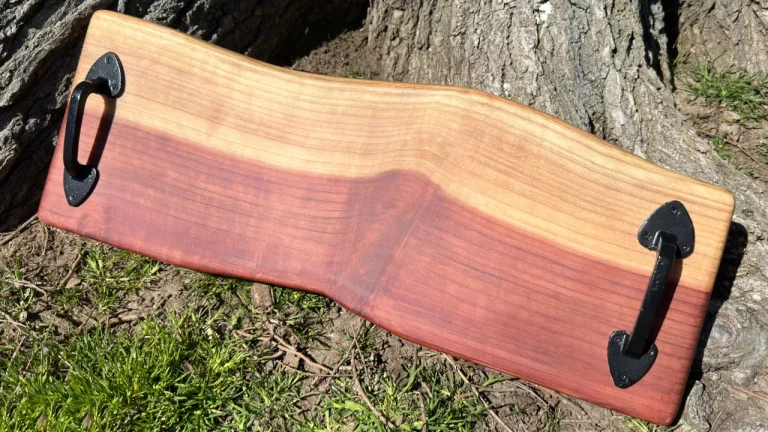 Redwood Charcuterie board With Handles