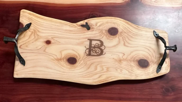 Charcuterie Board with Custom Handles