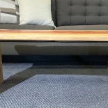 Redwood Coffee Table in a livingroom environment