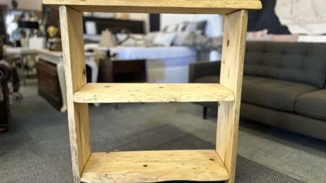 Pine Bookcase in Livingroom setting
