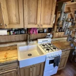kitchen counter installed in our customer's hone