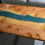 Green river coffee table in a livingroom setting