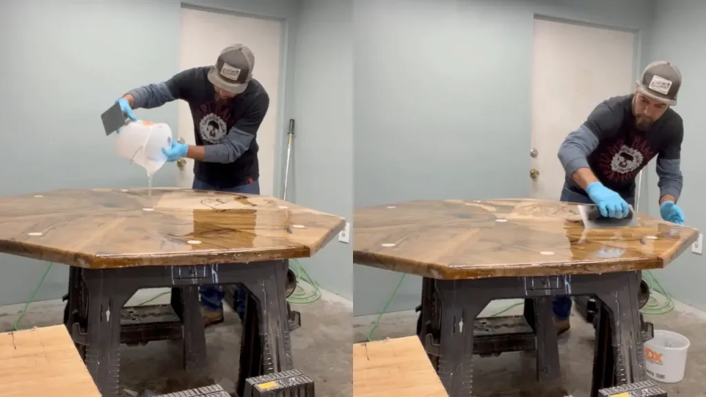 Poker Table under construction