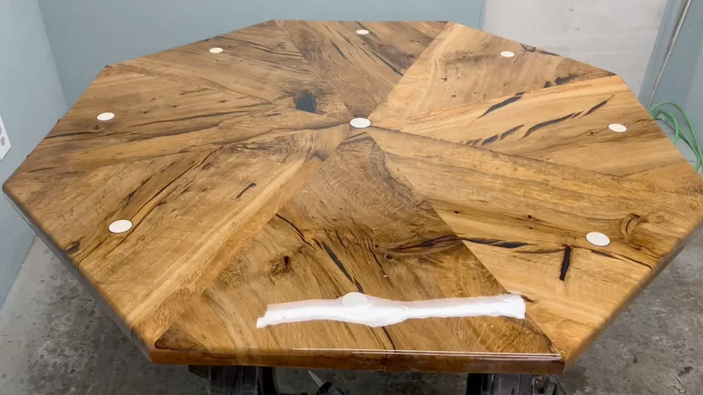Poker Table under construction