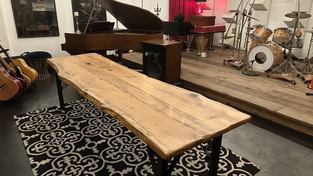 Pine Live Edge Dining Table