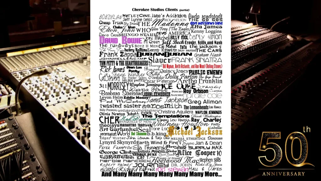 Cherokee Studios Client List