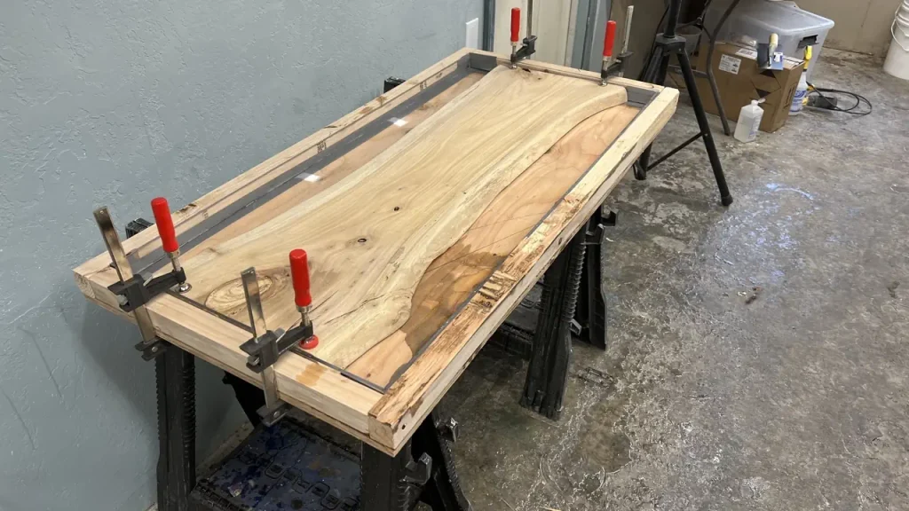 Black Copper Eucalyptus Coffee Table