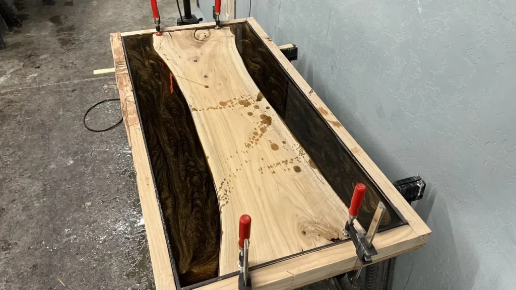 Black Copper Eucalyptus Coffee Table