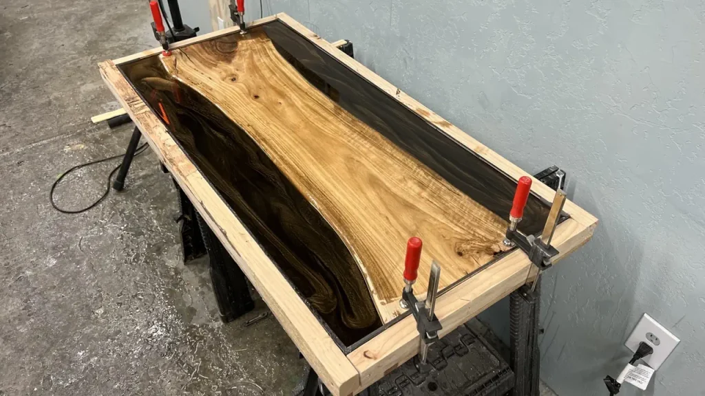 Black Copper Eucalyptus Coffee Table