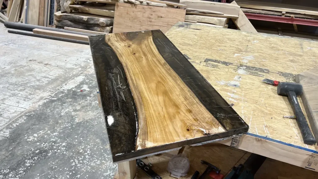 Black Copper Eucalyptus Coffee Table