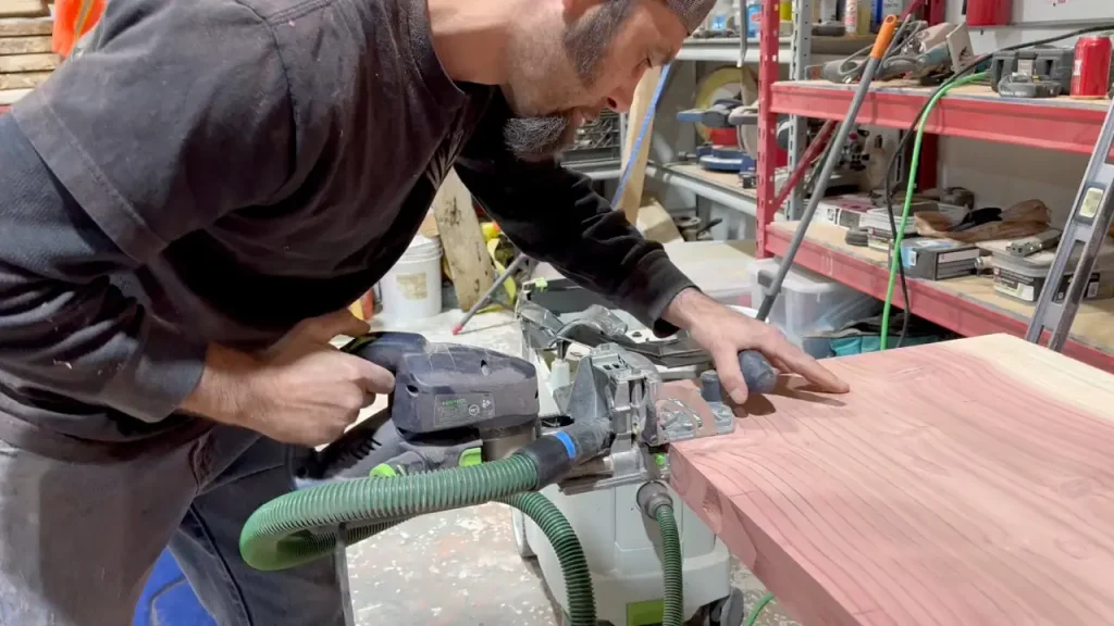 using the domino tool to put together slabs side by side