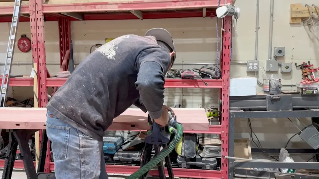 using the domino tool to put together slabs side by side