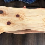 REDWOOD CHARCUTERIE BOARD WITH HANDLES