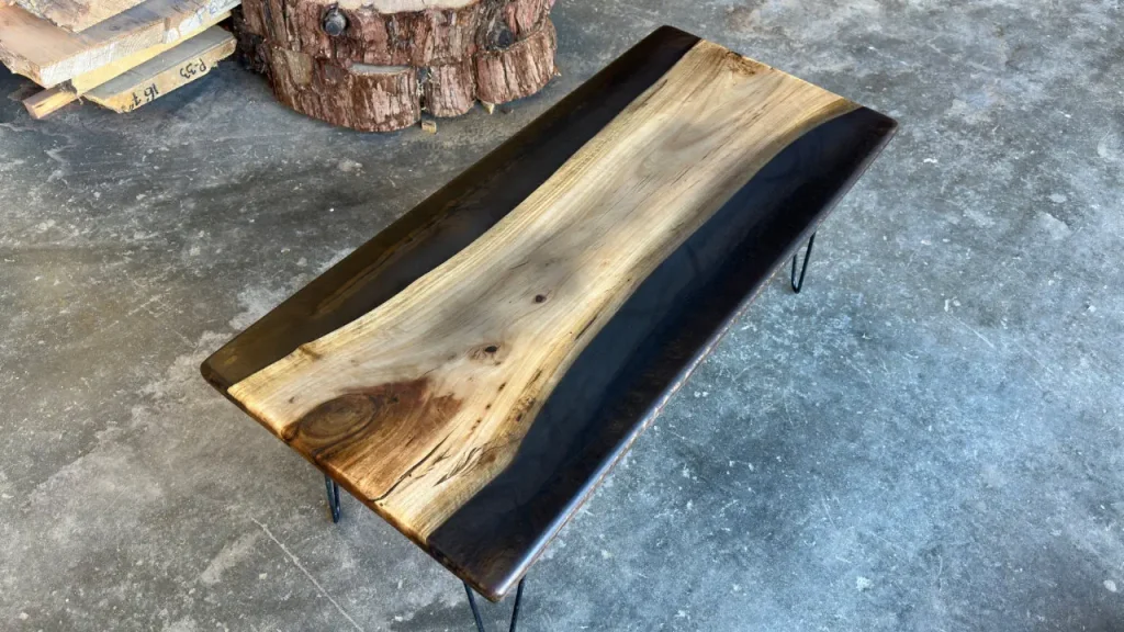 Black Copper Eucalyptus Coffee Table in the shop