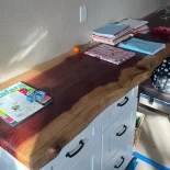 18 foot desktop in home office