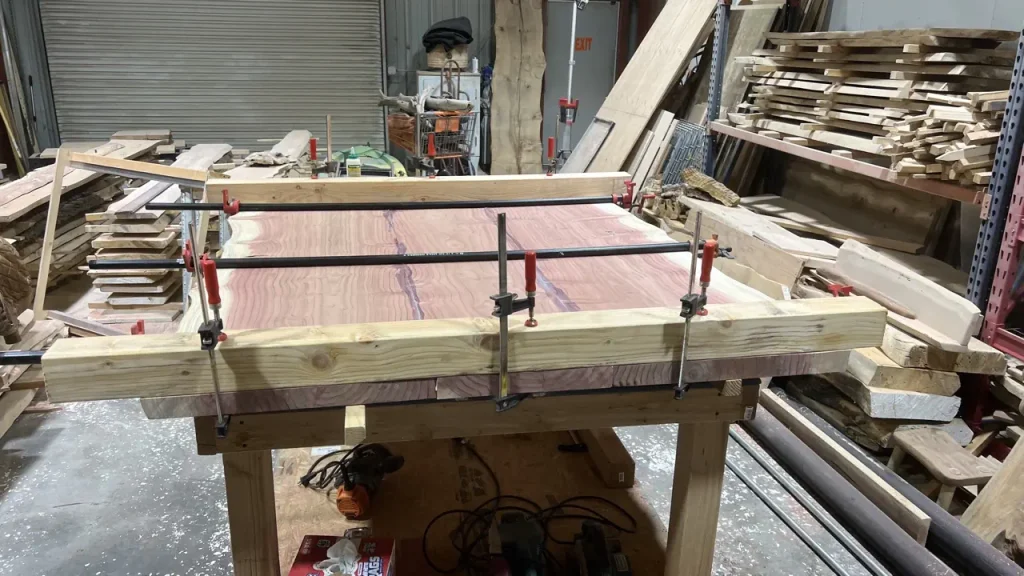 joining slabs using the domino technique