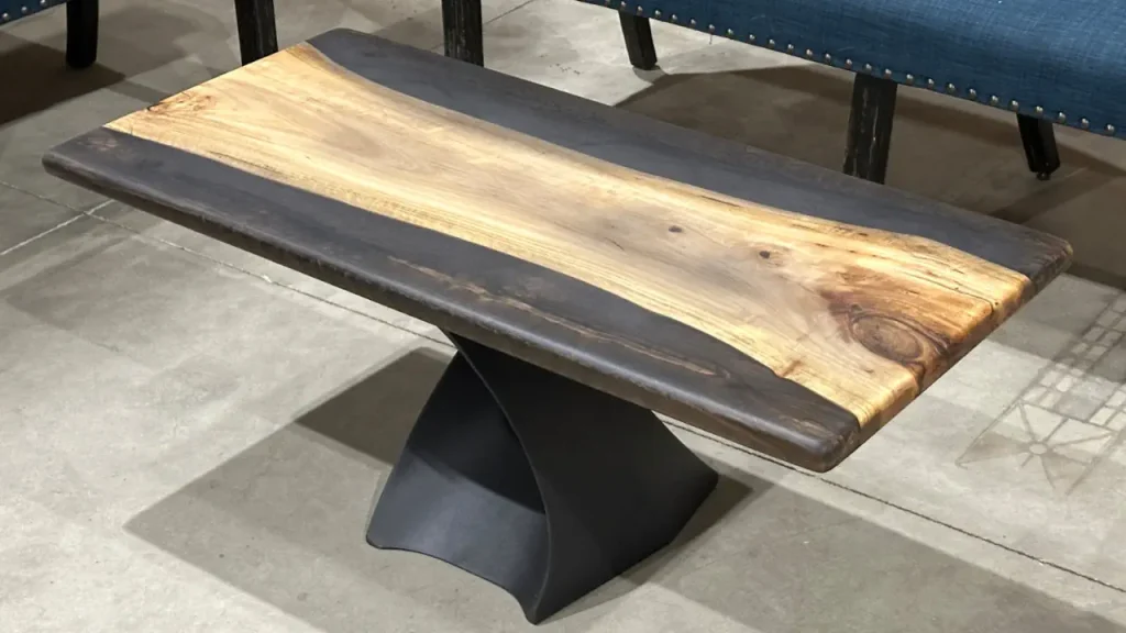 Black Copper Eucalyptus Coffee Table