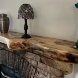 Custom mantle dressed and ready to go