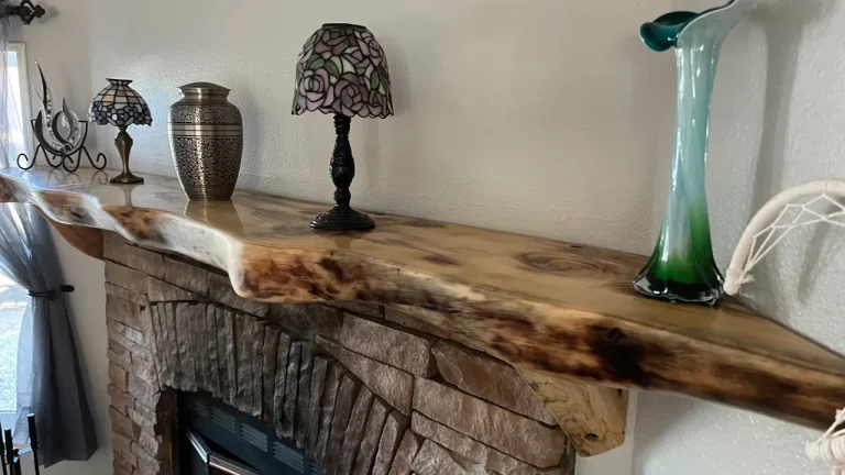 Custom mantle dressed and ready to go