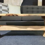 Redwood Coffee Table in livingroom