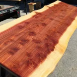 Redwood Live Edge Dining Table top