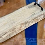 Pine Live Edge Oil Rubbed Charcuterie Board