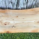 Pine Live Edge Resin Finished Charcuterie Board