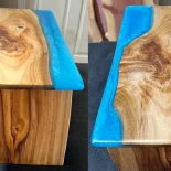 Teal Lap Tray with foldable support