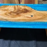 Teal Lap Tray with foldable support