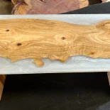 White Eucalyptus Lap Tray With Folding Legs