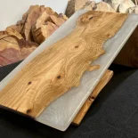 White Eucalyptus Lap Tray With Folding Legs