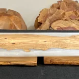 White Eucalyptus Lap Tray With Folding Legs
