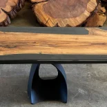 Eucalyptus Black Resin Coffee Table