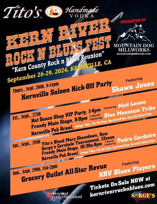 Kern River Festival Flyer