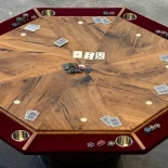 Oak Poker-Card Table