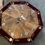 Oak Poker-Card Table