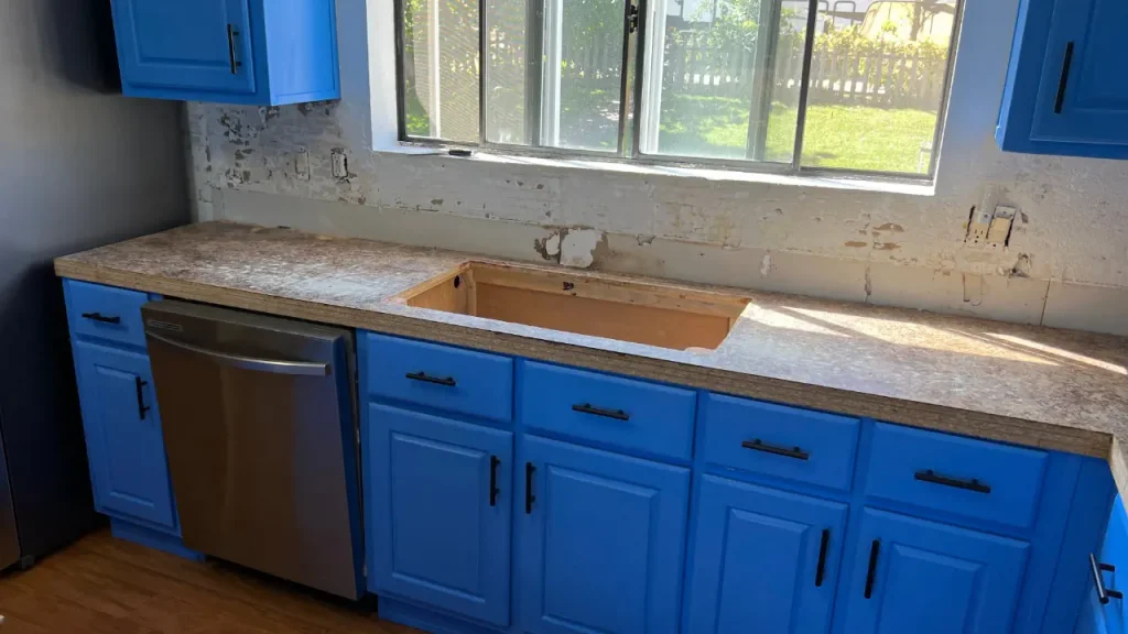 Custom Kitchen Counters and Island