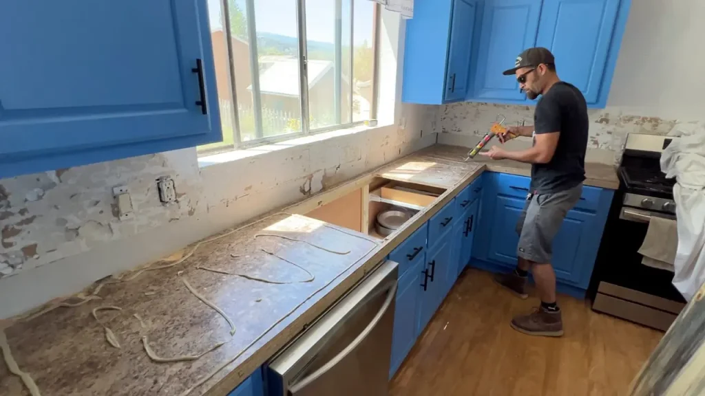 Custom Kitchen Counters and Island