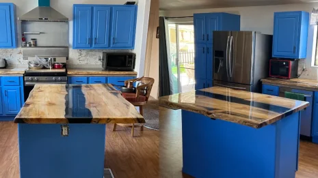 Custom Kitchen Counters and Island