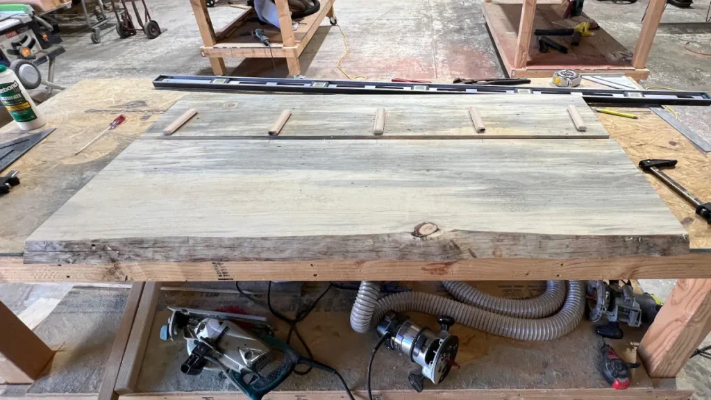 The process is repeated for all the various pieces