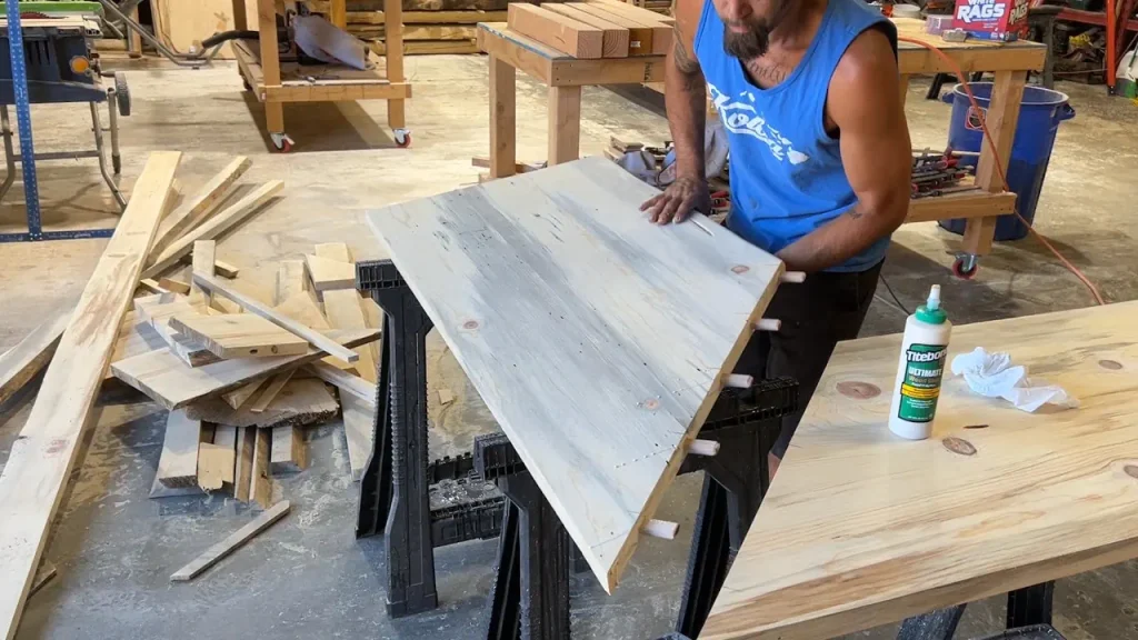 The sections are ready to be joined using Dominos for a strong invisible seam.