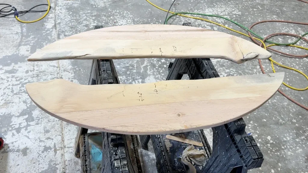 Pine Blue River Door Insert