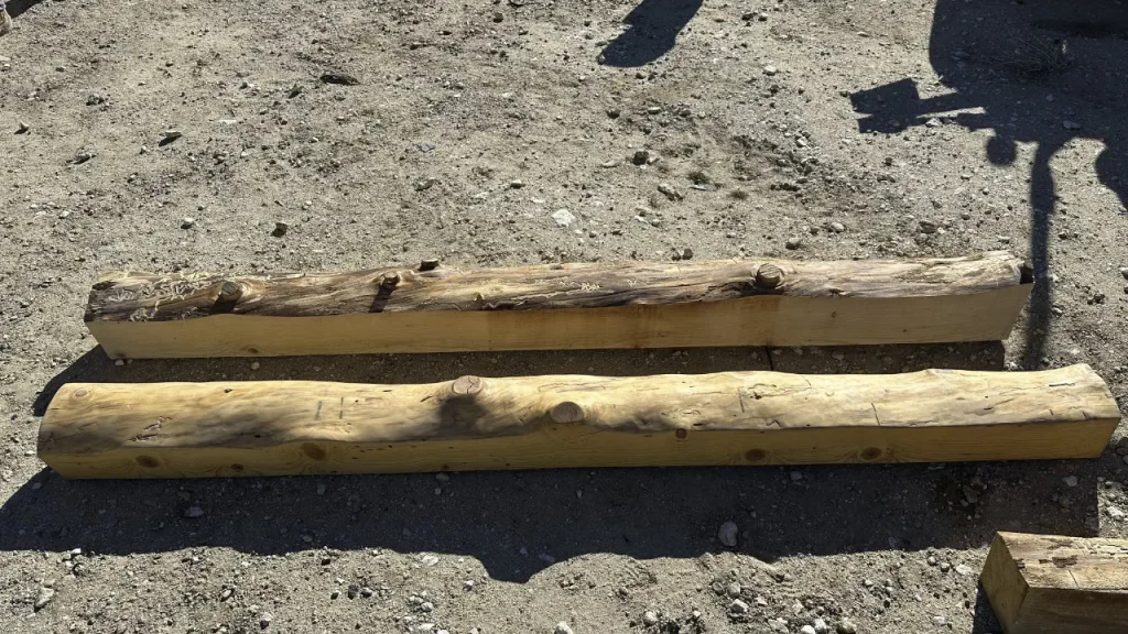 Live Edge Beam