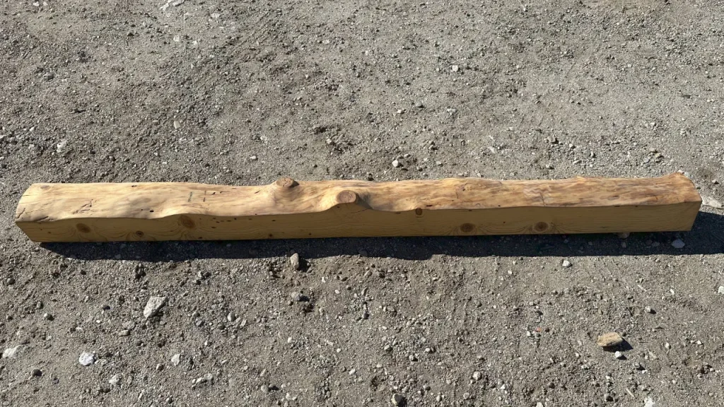 Live Edge Beam