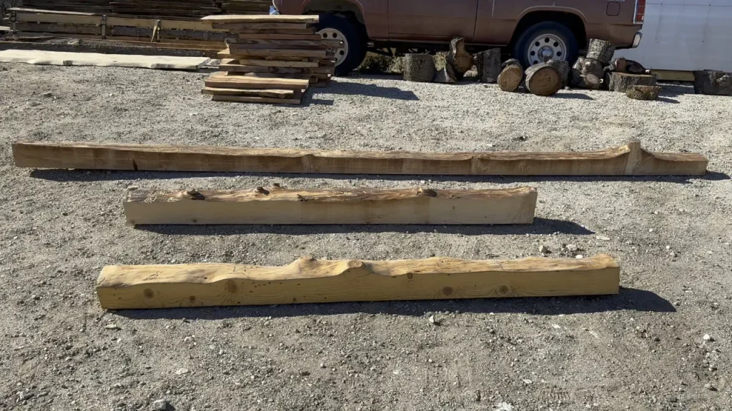 Live Edge Beams