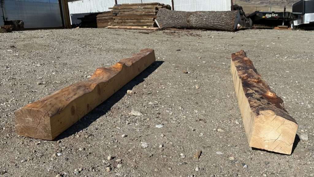 Live Edge Beam