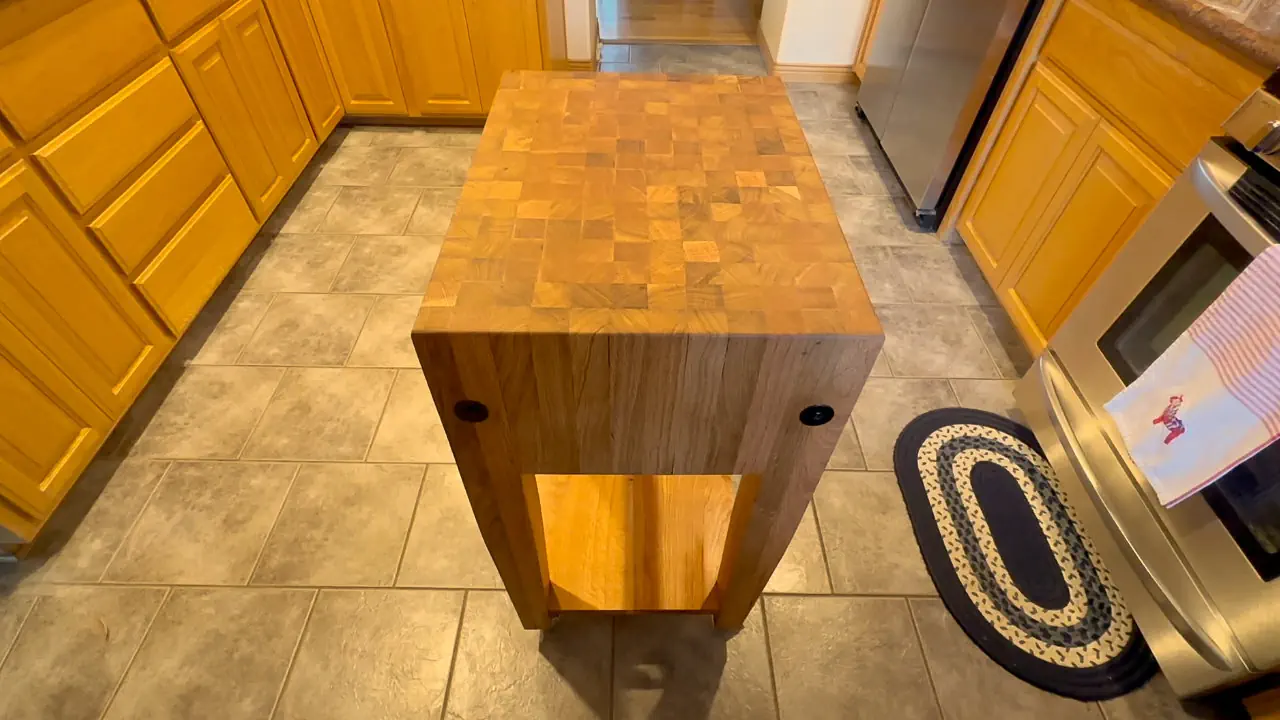 Butcher Block Customer's Kitchen
