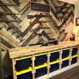 Pine Gun Bench