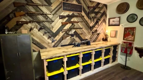 Pine Gun Bench Pine Gun Bench