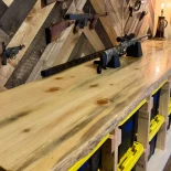 Pine Gun Bench